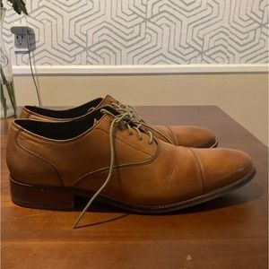 Cole Haan Williams Cap Toe Brown Oxford dress shoes Sz 12